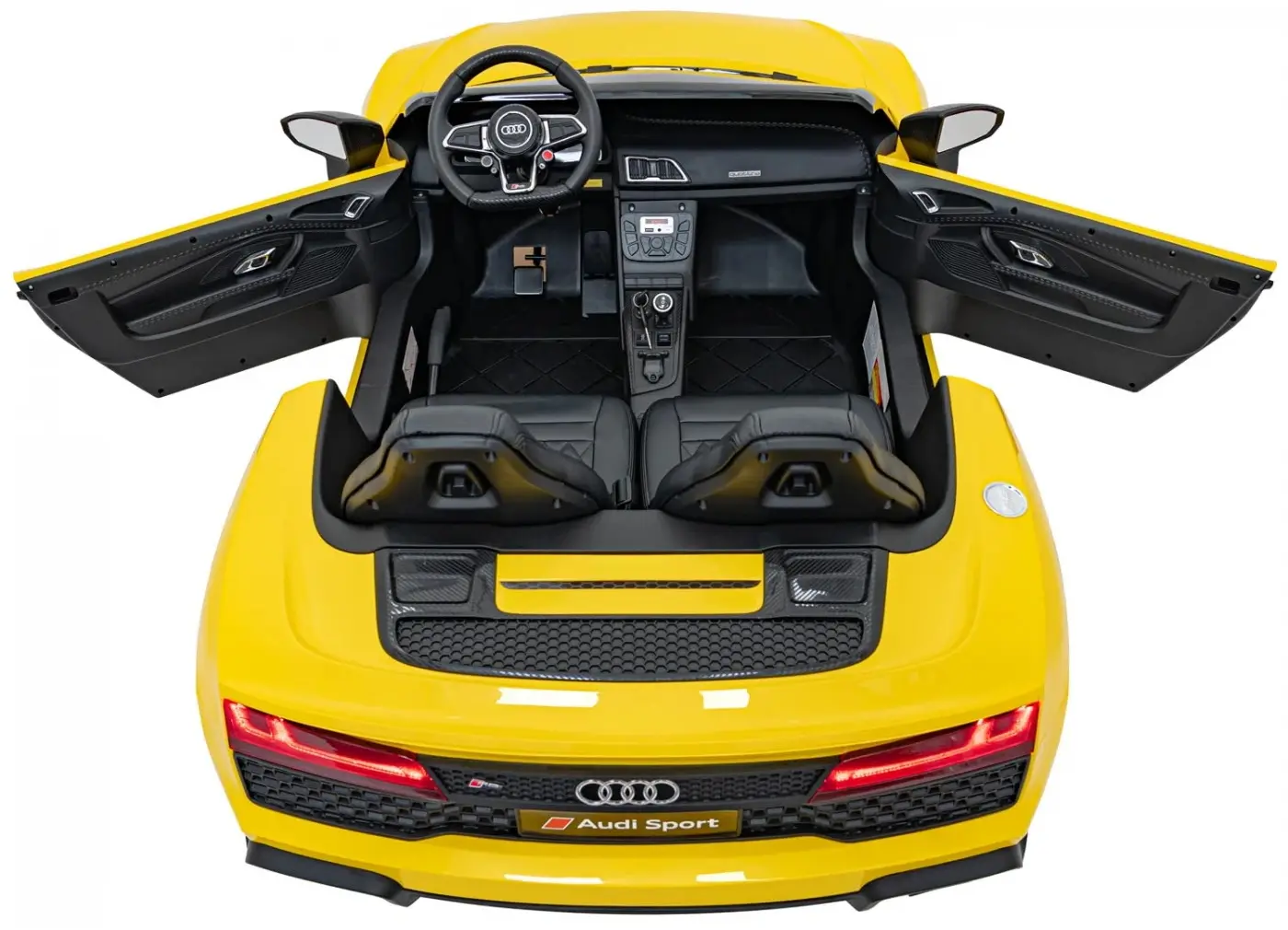 Masinuta electrica Ramiz Audi Spyder R8 Lift Strong (Yellow) - 7