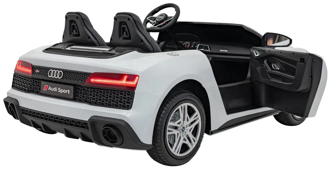 Masinuta electrica Ramiz Audi Spyder R8 Lift (White)
