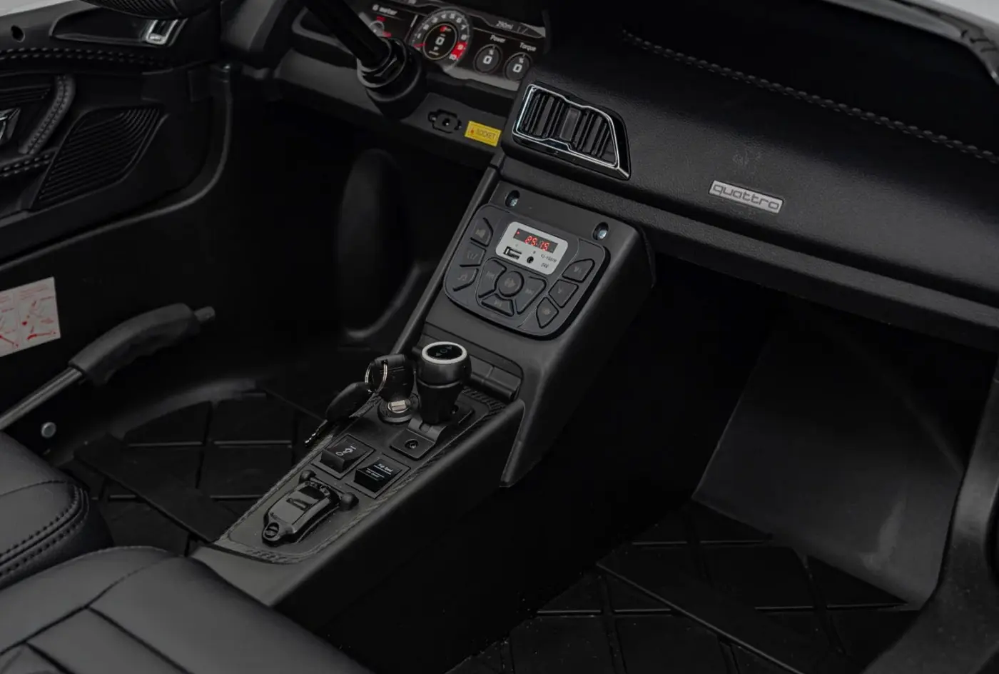 Masinuta electrica Ramiz Audi Spyder R8 Lift (White)