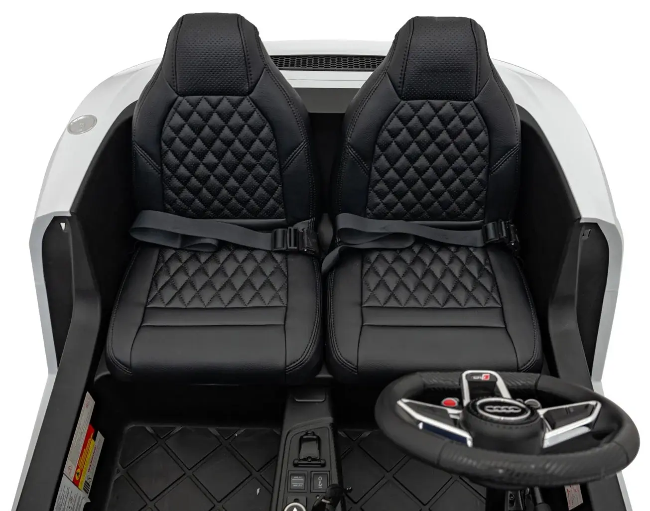 Masinuta electrica Ramiz Audi Spyder R8 Lift (White)