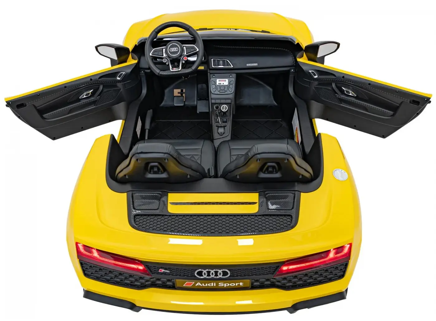 Masinuta electrica Ramiz Audi Spyder R8 Lift (Yellow)