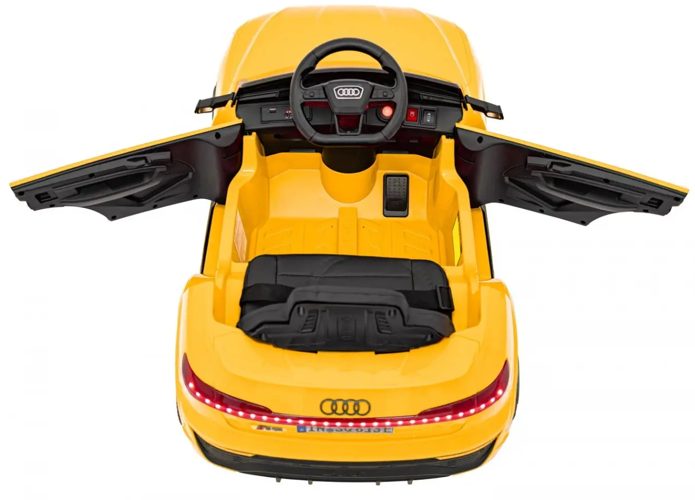 Электромобиль Ramiz Audi SQ8 (Yellow) - 7