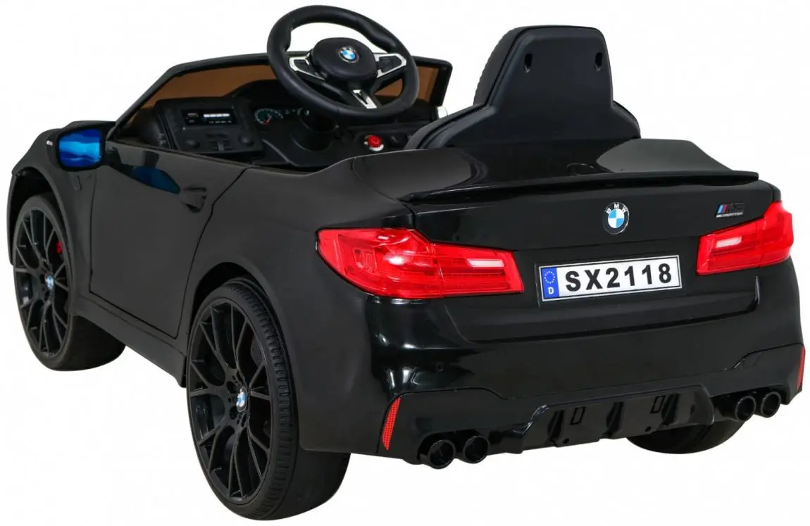 Masinuta electrică Ramiz BMW Drift M5 (Black) - 4