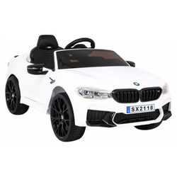 Masinuta electrică Ramiz BMW M5 Drift (White) Thumb