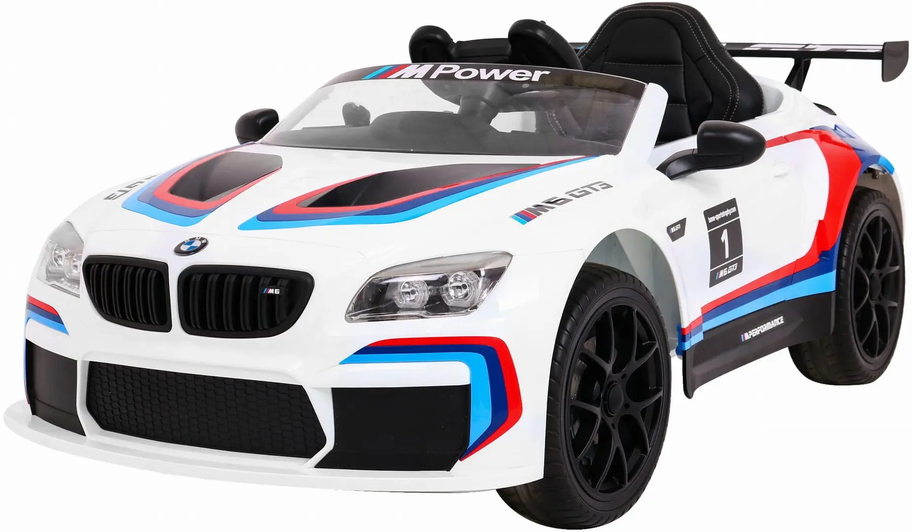 Masinuta electrică Ramiz BMW M6 GT3 6666R-M6 (White)