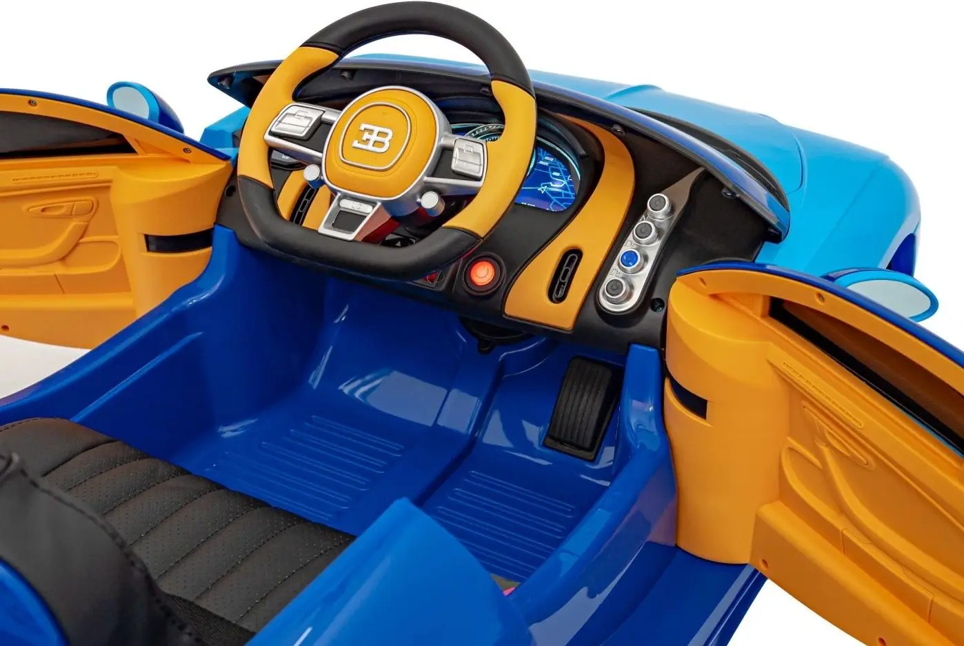 Masinuta electrica Ramiz Bugatti Chiron (Blue)