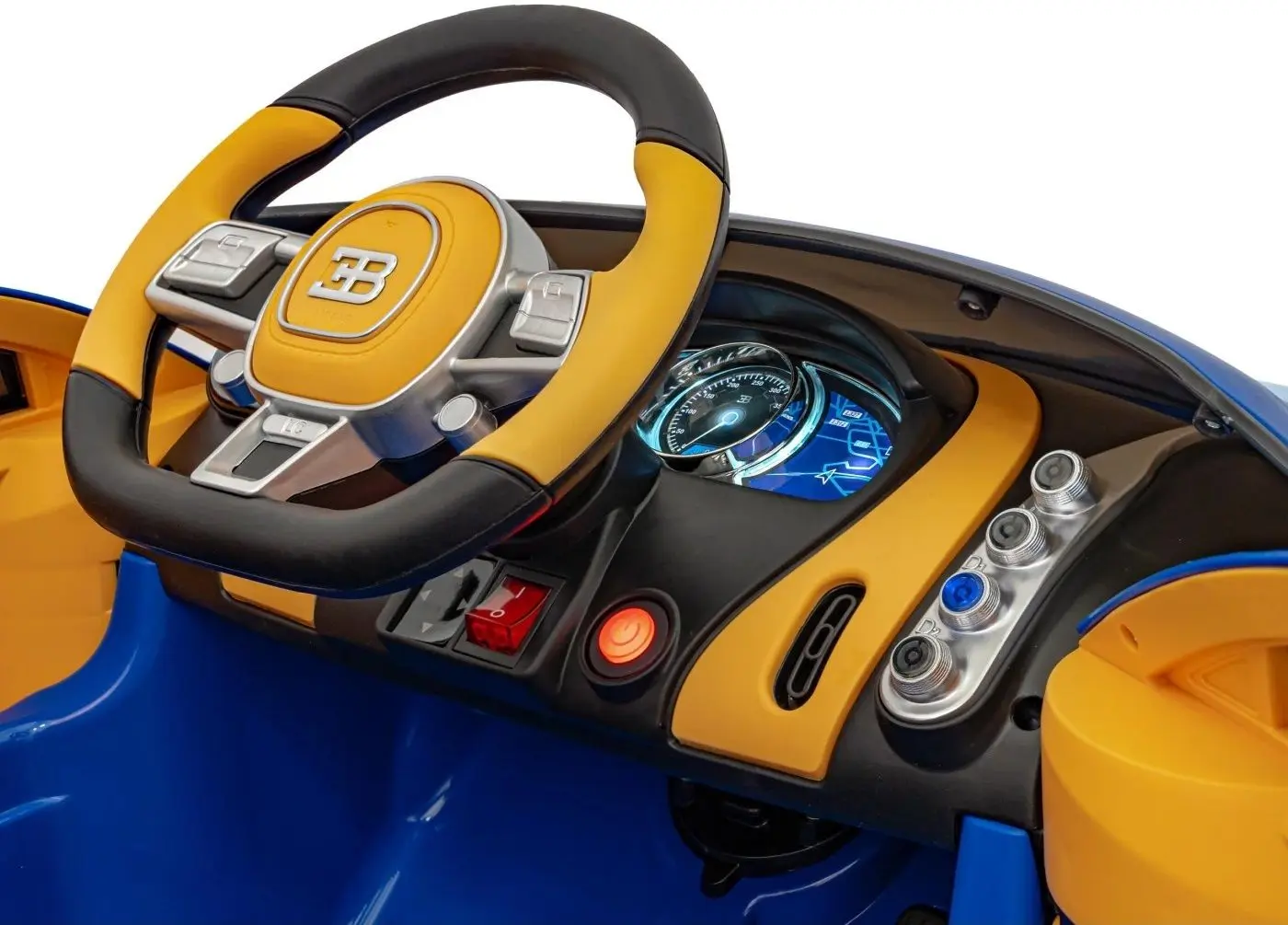 Masinuta electrica Ramiz Bugatti Chiron (Blue)