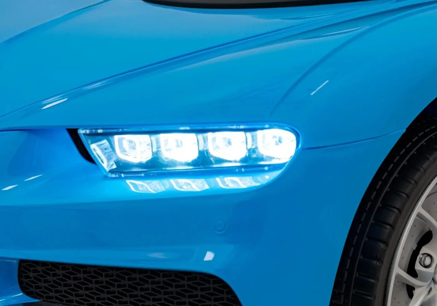 Masinuta electrica Ramiz Bugatti Chiron (Blue)