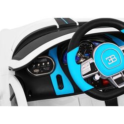 Masinuta electrică Ramiz Bugatti Divo (White) Thumb