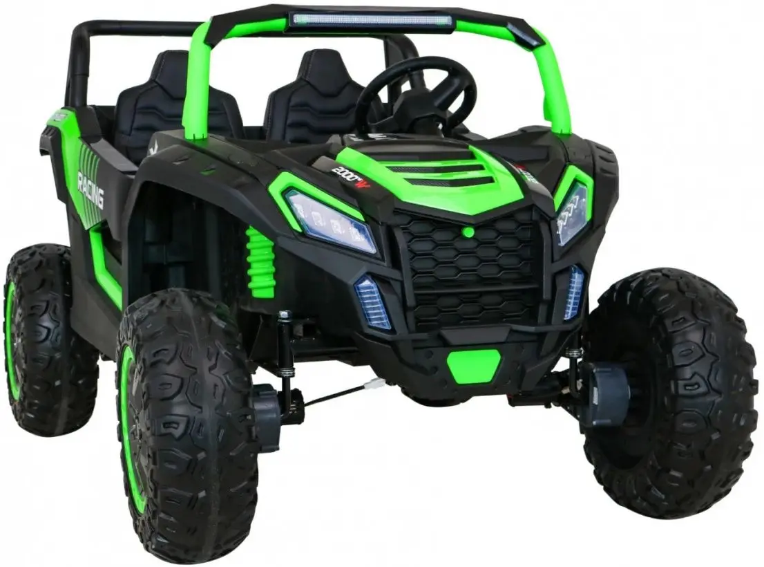 Masinuta electrica Ramiz Buggy ATV Racing 4x4 (Green)