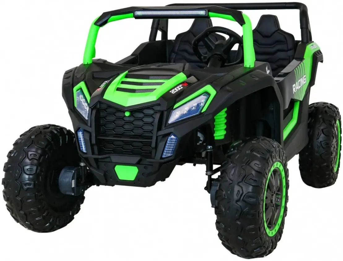 Masinuta electrica Ramiz Buggy ATV Racing 4x4 (Green)