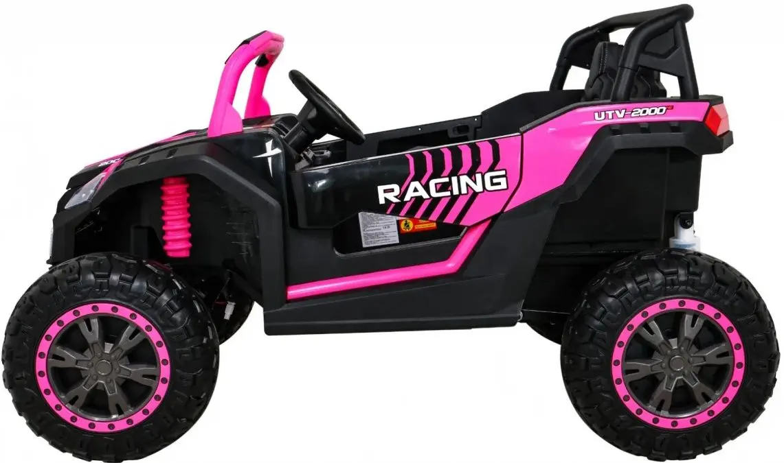Masinuta electrica Ramiz Buggy ATV Racing 4x4 (Pink)