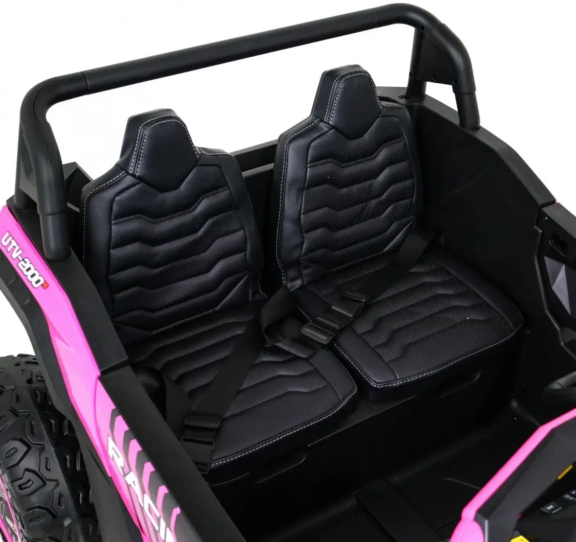 Masinuta electrica Ramiz Buggy ATV Racing 4x4 (Pink)