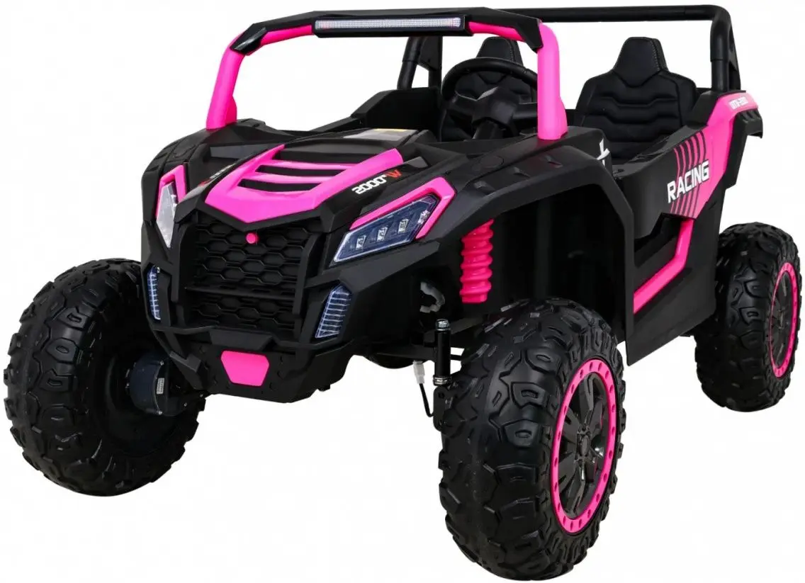 Masinuta electrica Ramiz Buggy ATV Racing 4x4 (Pink)