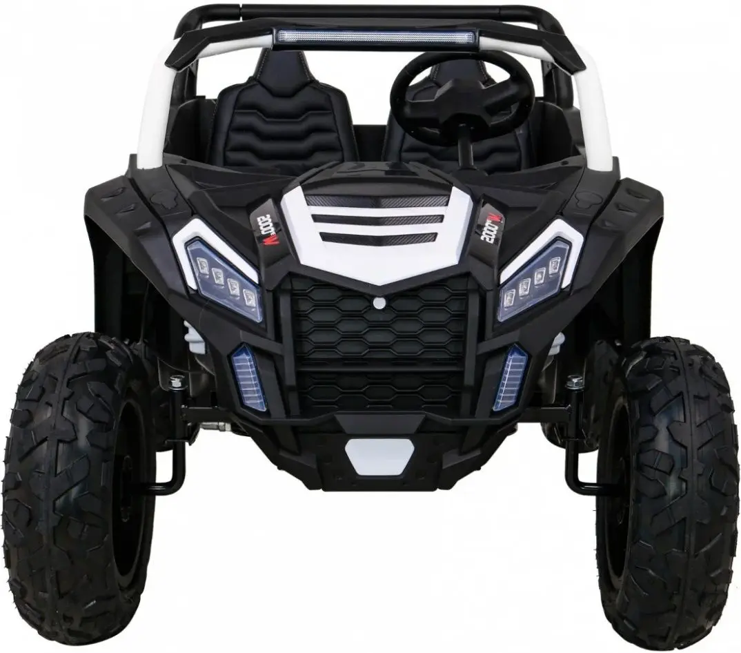 Masinuta electrica Ramiz Buggy ATV Racing 4x4 (White)