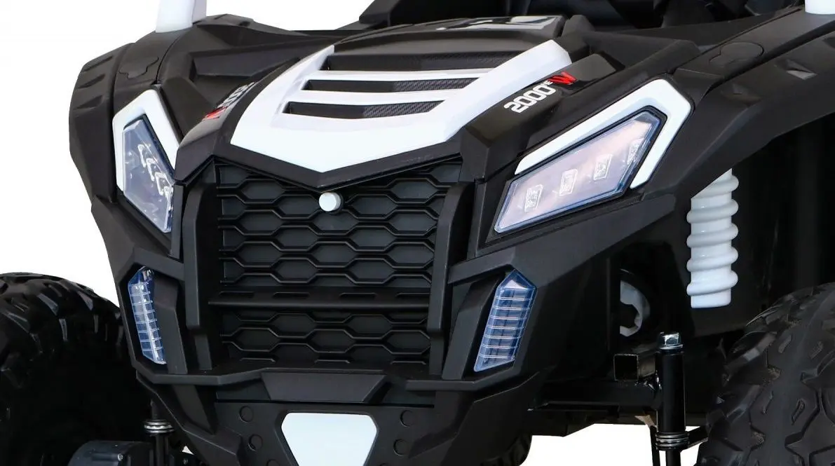 Masinuta electrica Ramiz Buggy ATV Racing 4x4 (White)