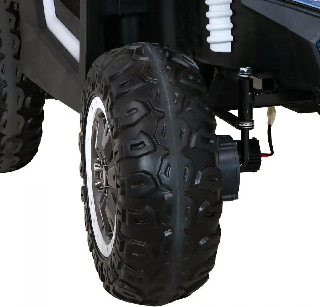 Masinuta electrica Ramiz Buggy ATV Racing 4x4 (White)