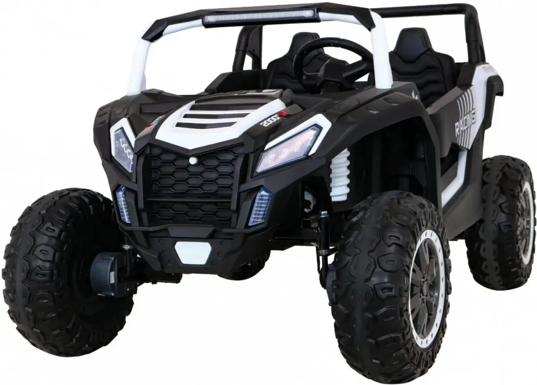 Masinuta electrica Ramiz Buggy ATV Racing 4x4 (White)