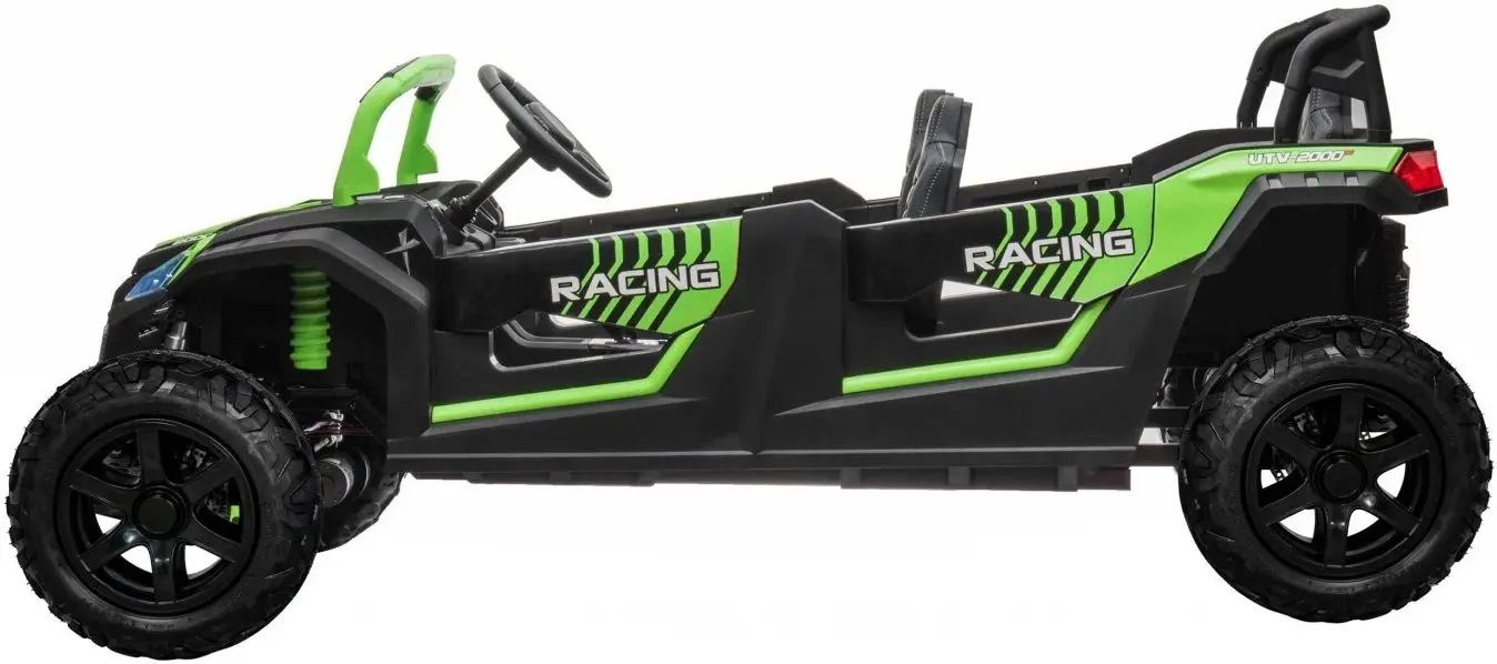 Masinuta electrica Ramiz Buggy ATV Racing UTV2000 (Green)