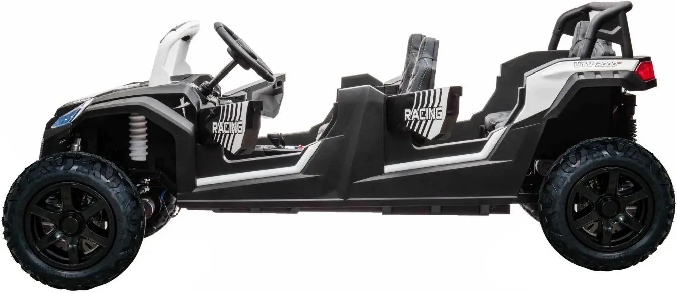 Masinuta electrica Ramiz Buggy ATV Racing UTV2000 (White)