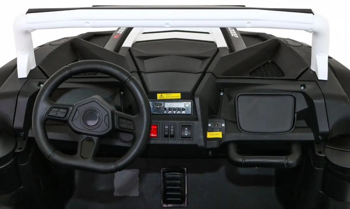 Электромобиль Ramiz Buggy ATV Strong Racing (Black/White)