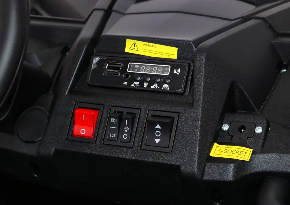 Электромобиль Ramiz Buggy ATV Strong Racing (Black/White)