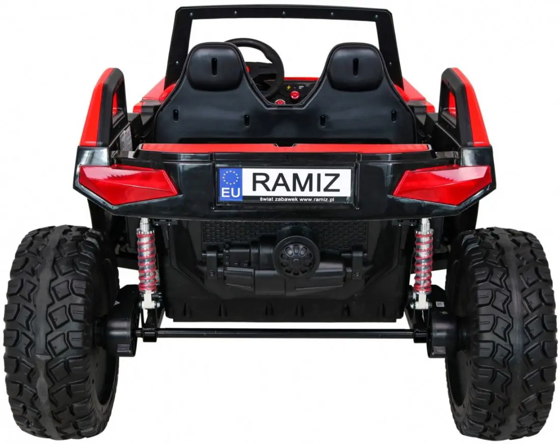 Maşinuţă electrică Ramiz Buggy Clash 4x4 (Red/Black)