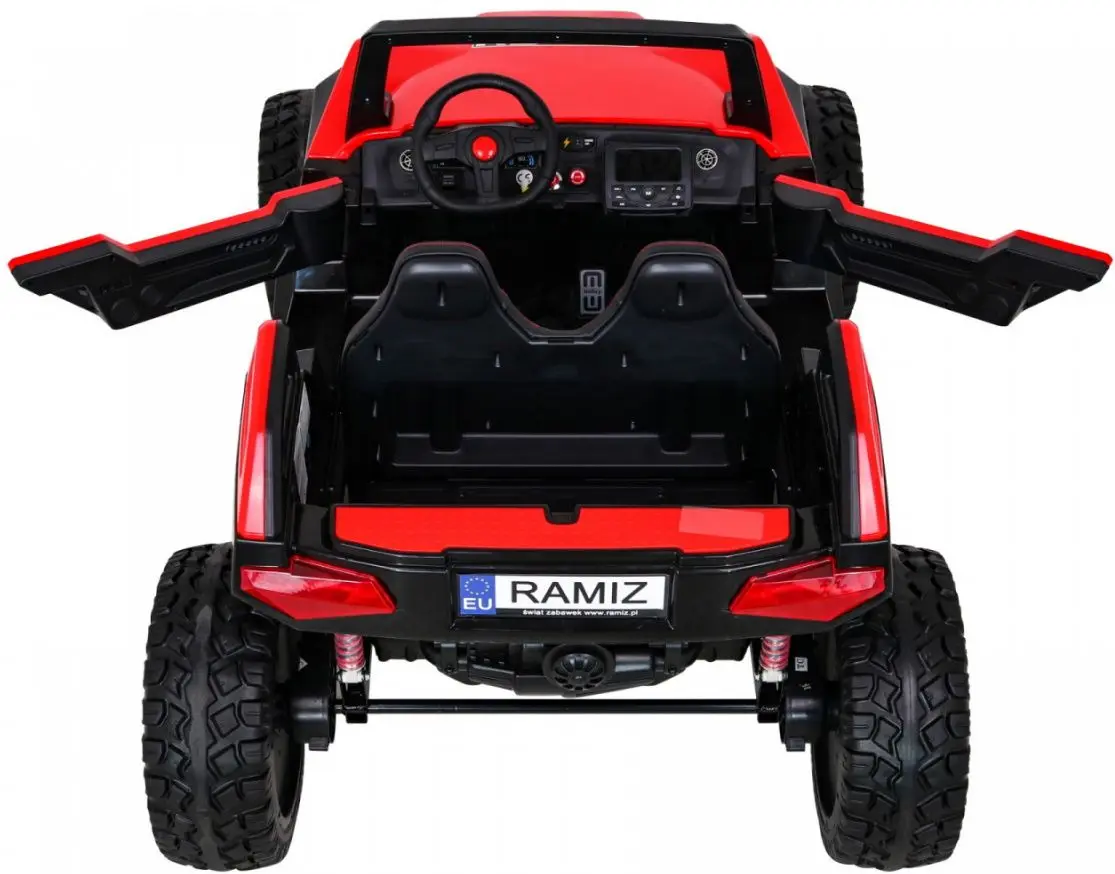 Maşinuţă electrică Ramiz Buggy Clash 4x4 (Red/Black)