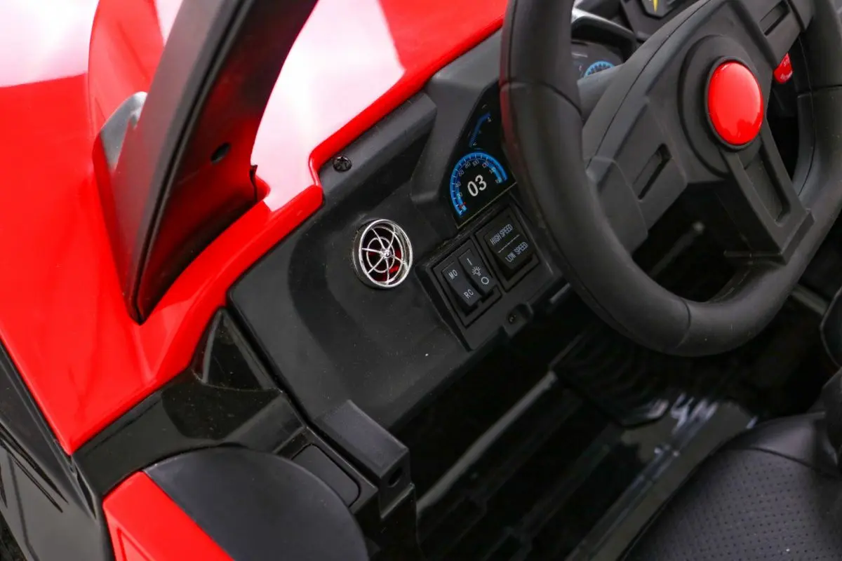 Maşinuţă electrică Ramiz Buggy Clash 4x4 (Red/Black)