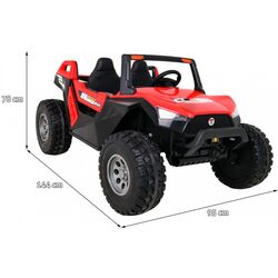 Maşinuţă electrică Ramiz Buggy Clash 4x4 (Red/Black) Thumb