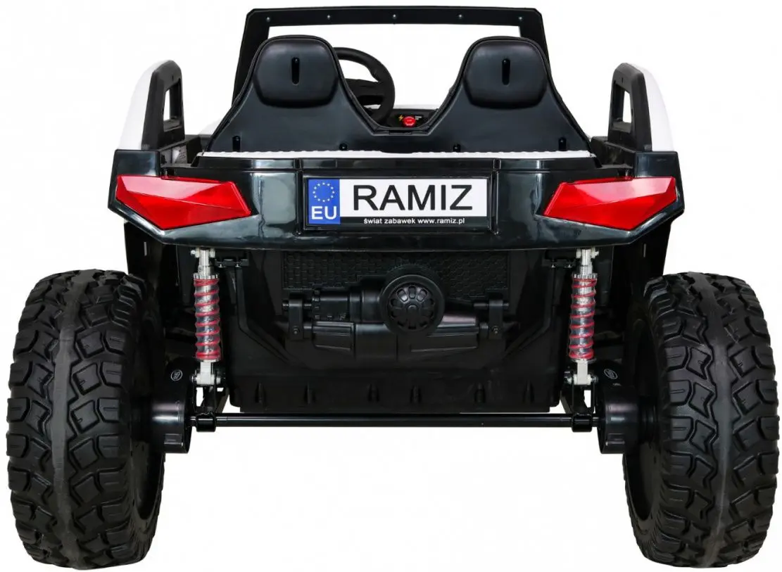Maşinuţă electrică Ramiz Buggy Clash 4x4 (White/Black)