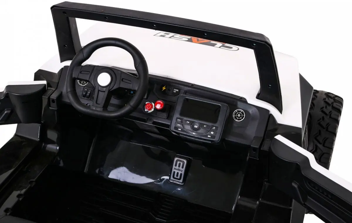 Maşinuţă electrică Ramiz Buggy Clash 4x4 (White/Black)