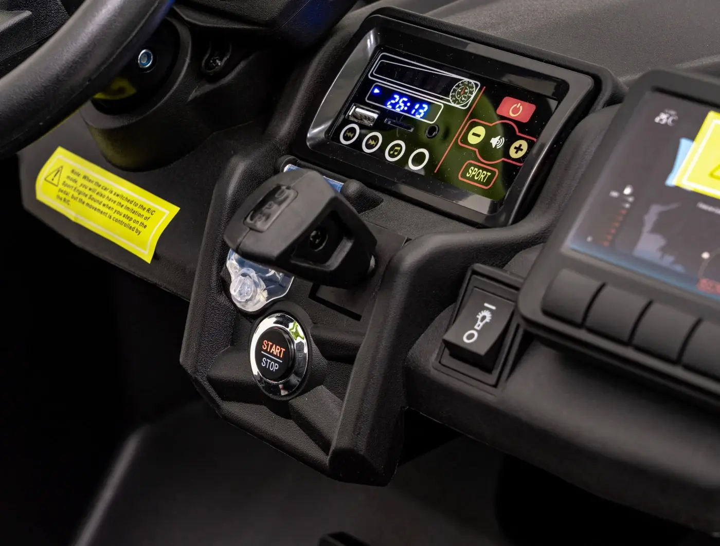 Masinuta electrica Ramiz Buggy Maverick Turbo RR (Orange) - 8