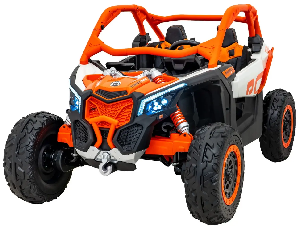 Masinuta electrica Ramiz Buggy Maverick Turbo RR (Orange)