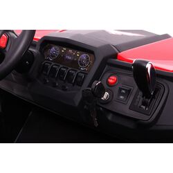 Masinuta electrica Ramiz Buggy SuperStar 4x4 MP4 (Red/Black) Thumb