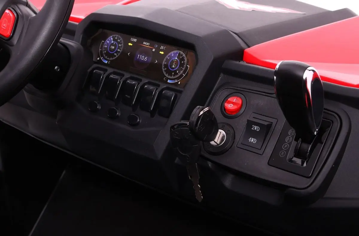 Masinuta electrica Ramiz Buggy SuperStar 4x4 MP4 (Red/Black)