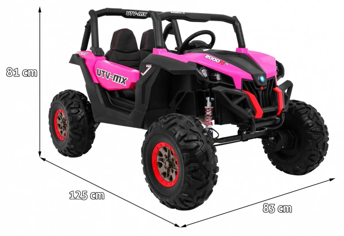 Электромобиль Ramiz Buggy SuperStar 4x4 (Pink)