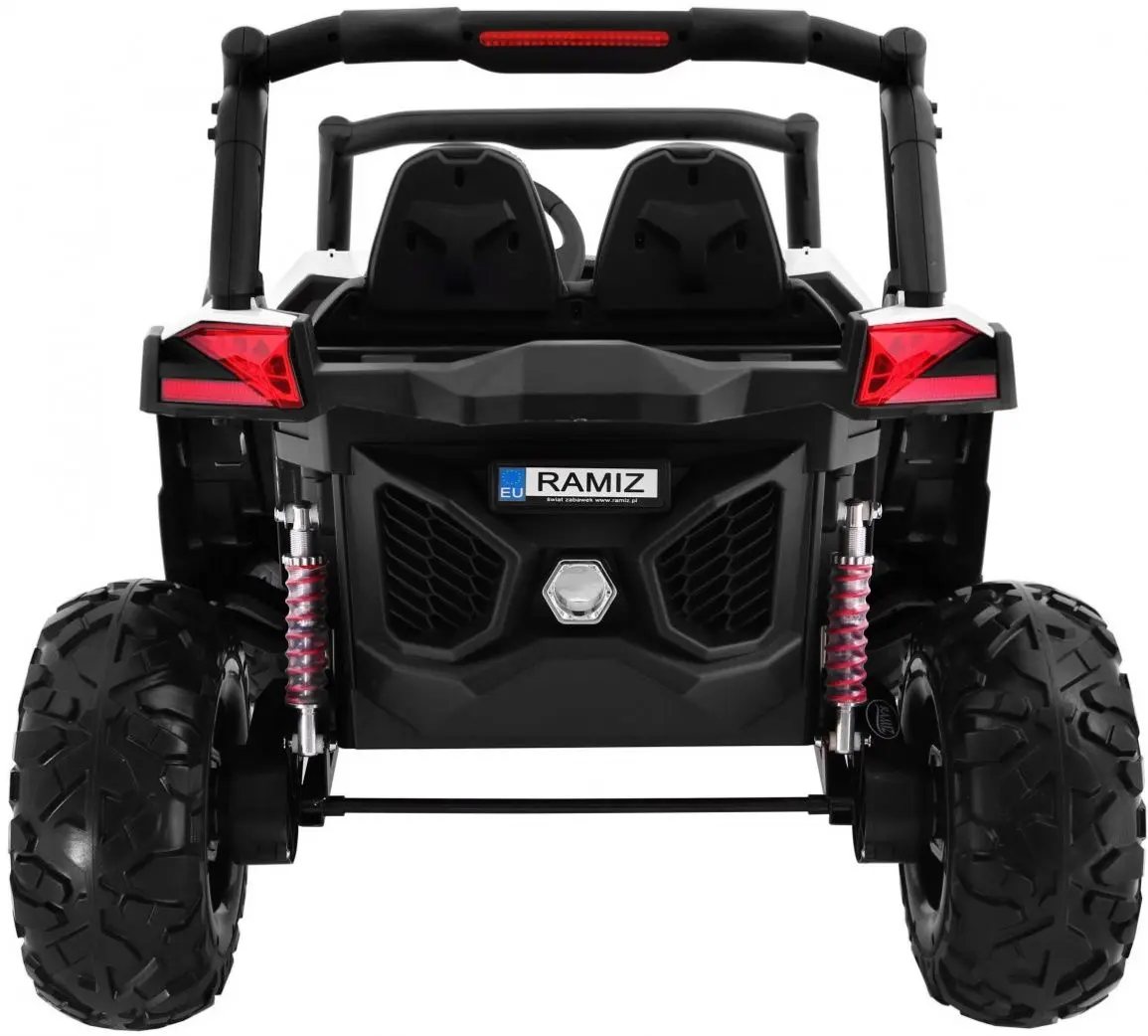 Maşinuţă electrică Ramiz Buggy SuperStar 4x4 (White/Black)