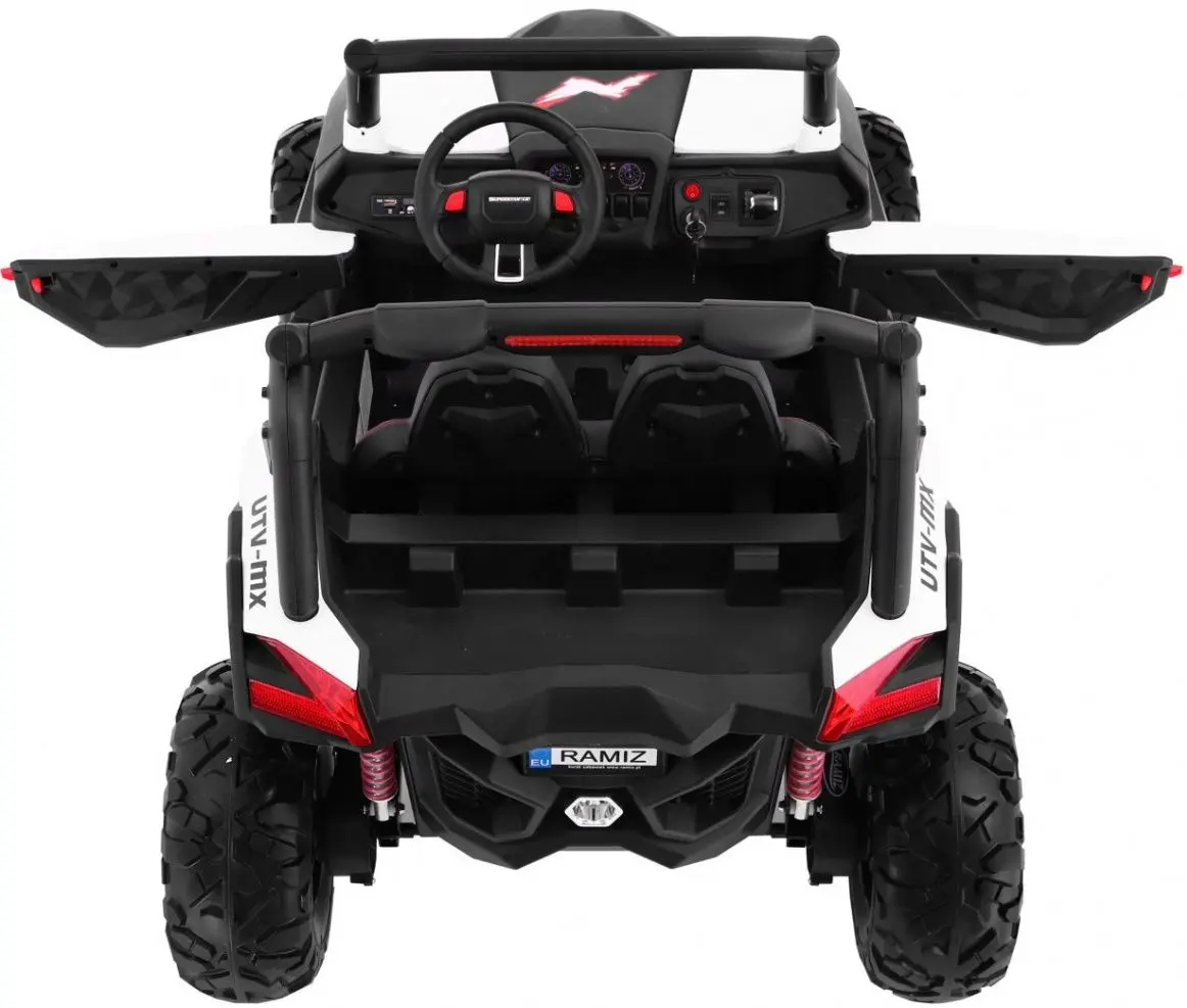 Maşinuţă electrică Ramiz Buggy SuperStar 4x4 (White/Black)