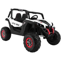 Maşinuţă electrică Ramiz Buggy SuperStar 4x4 (White/Black) Thumb