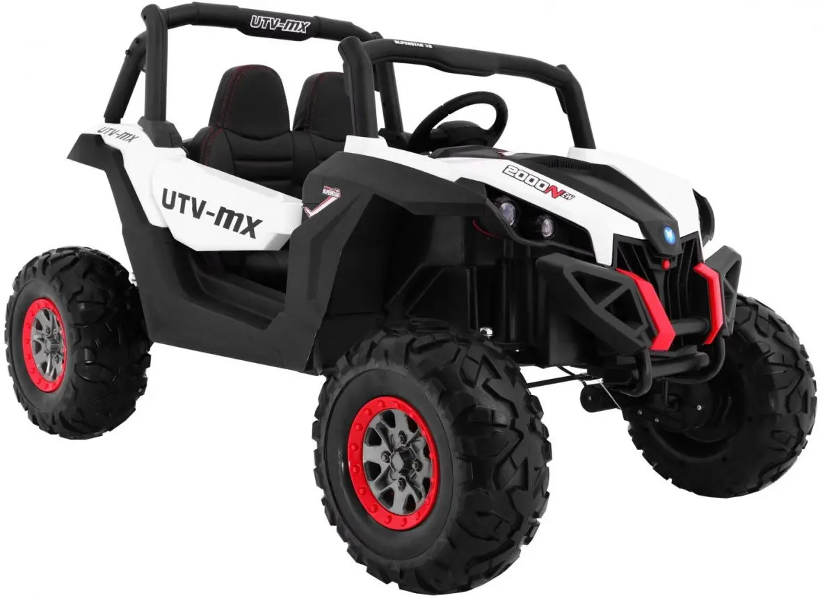 Maşinuţă electrică Ramiz Buggy SuperStar 4x4 (White/Black)