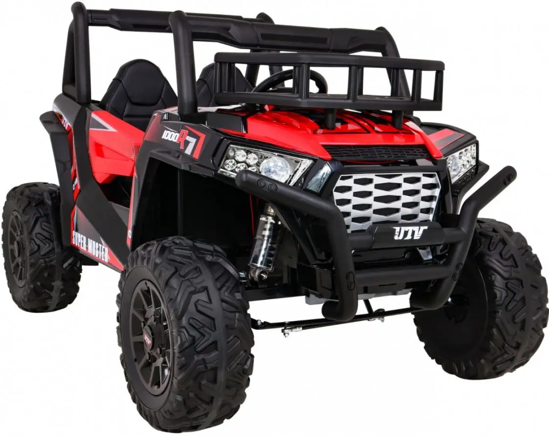 Masinuta electrică Ramiz Buggy UTV (Black/Red)