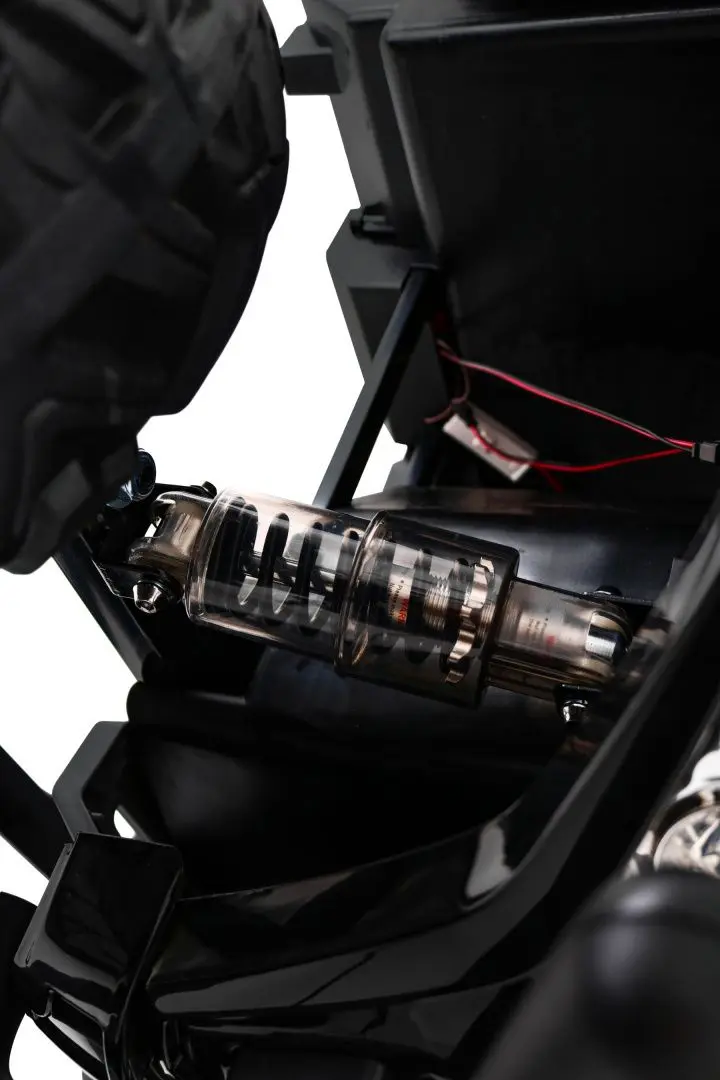 Masinuta electrică Ramiz Buggy UTV (Black/Red)