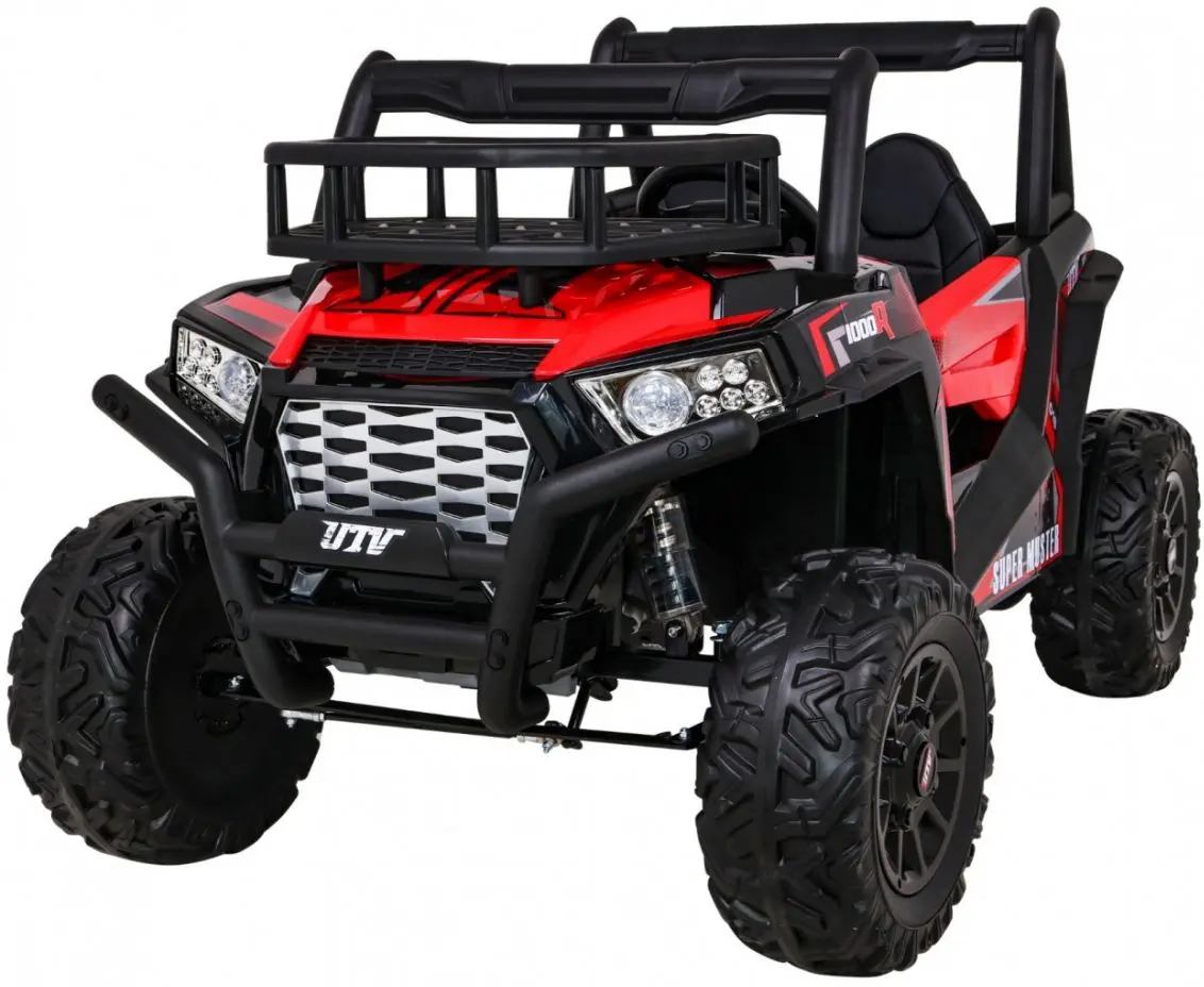 Masinuta electrică Ramiz Buggy UTV (Black/Red)