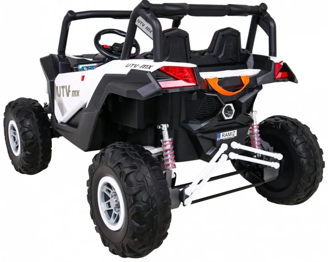 Masinuta electrica Ramiz Buggy UTV-MX (White/Black)