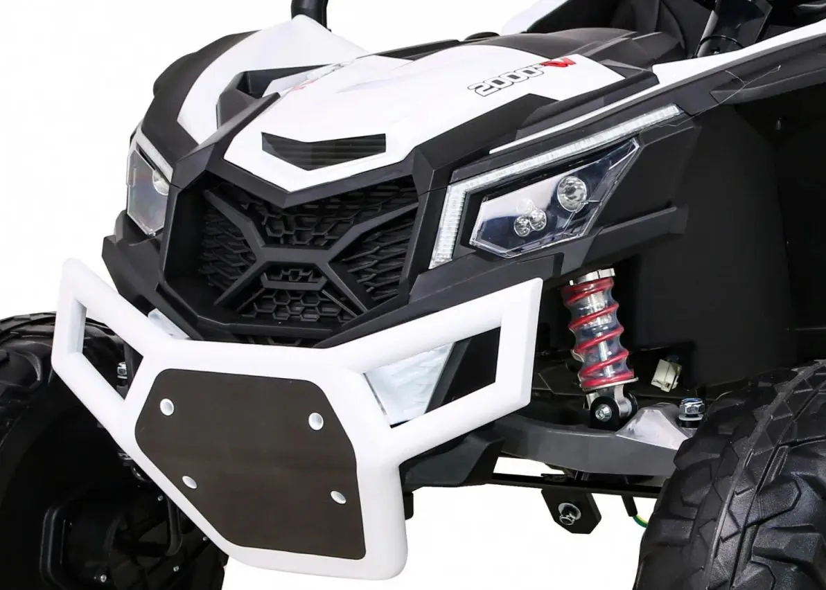 Masinuta electrica Ramiz Buggy UTV-MX (White/Black)