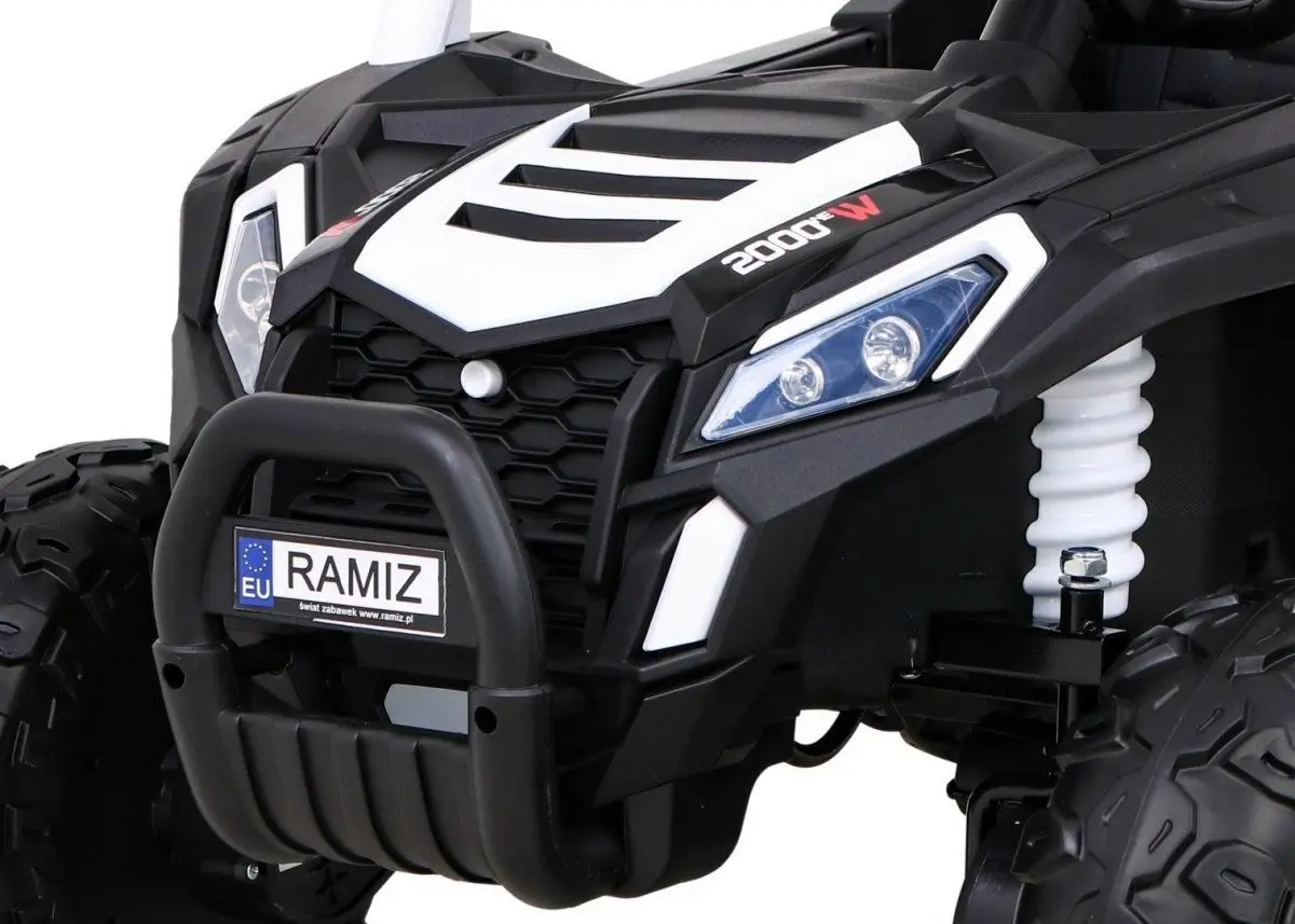 Masinuta electrica Ramiz Buggy UTV Racing 2000M (White)