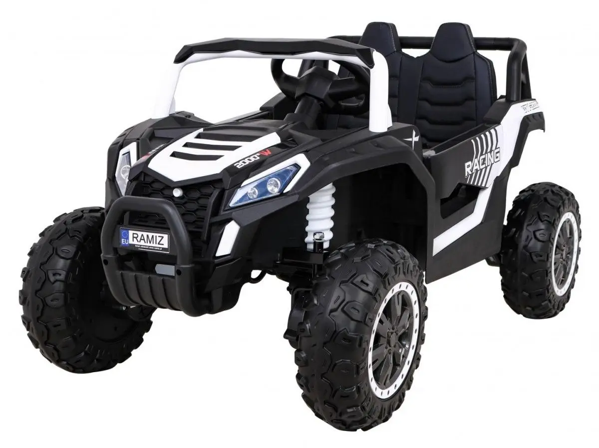 Masinuta electrica Ramiz Buggy UTV Racing 2000M (White)