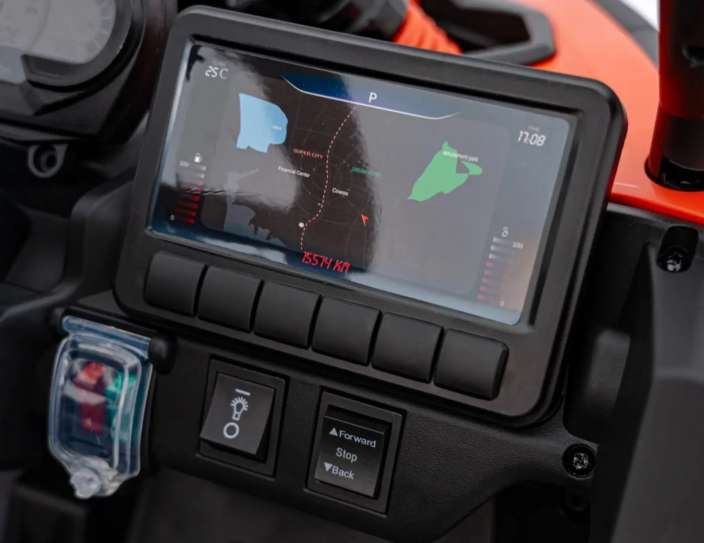 Masinuta electrica Ramiz Can-Am Maverick (Orange)