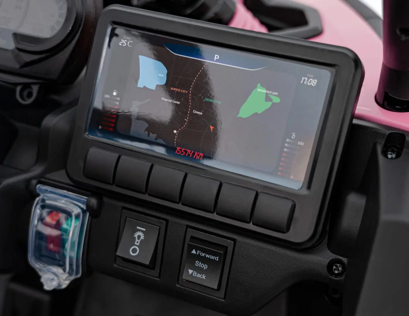 Электромобиль Ramiz Can-Am Maverick (Pink) - 9